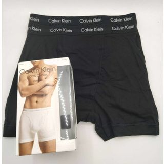 カルバンクライン(Calvin Klein)の【Lサイズ】カルバンクライン ボクサーブリーフ ブラック 2枚組 NB1429(ボクサーパンツ)