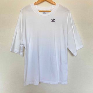 アディダス(adidas)のアディダス adidas オーバーサイズTシャツ レディース(Tシャツ/カットソー(半袖/袖なし))