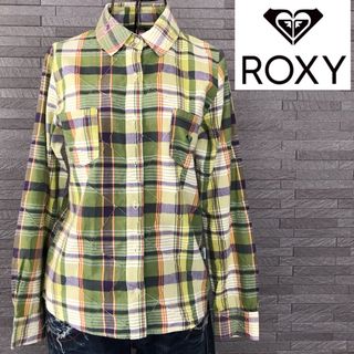 ロキシー(Roxy)のロキシー  薄手 マドラスチェックシャツ(シャツ/ブラウス(長袖/七分))