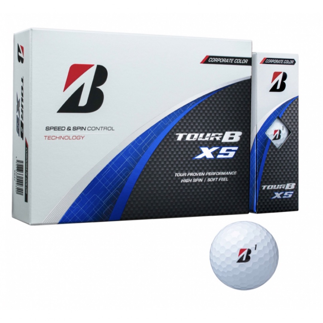 BRIDGESTONE(ブリヂストン)の2ダース　2024 TOUR B XS  コーポレートカラー  日本版 スポーツ/アウトドアのゴルフ(その他)の商品写真