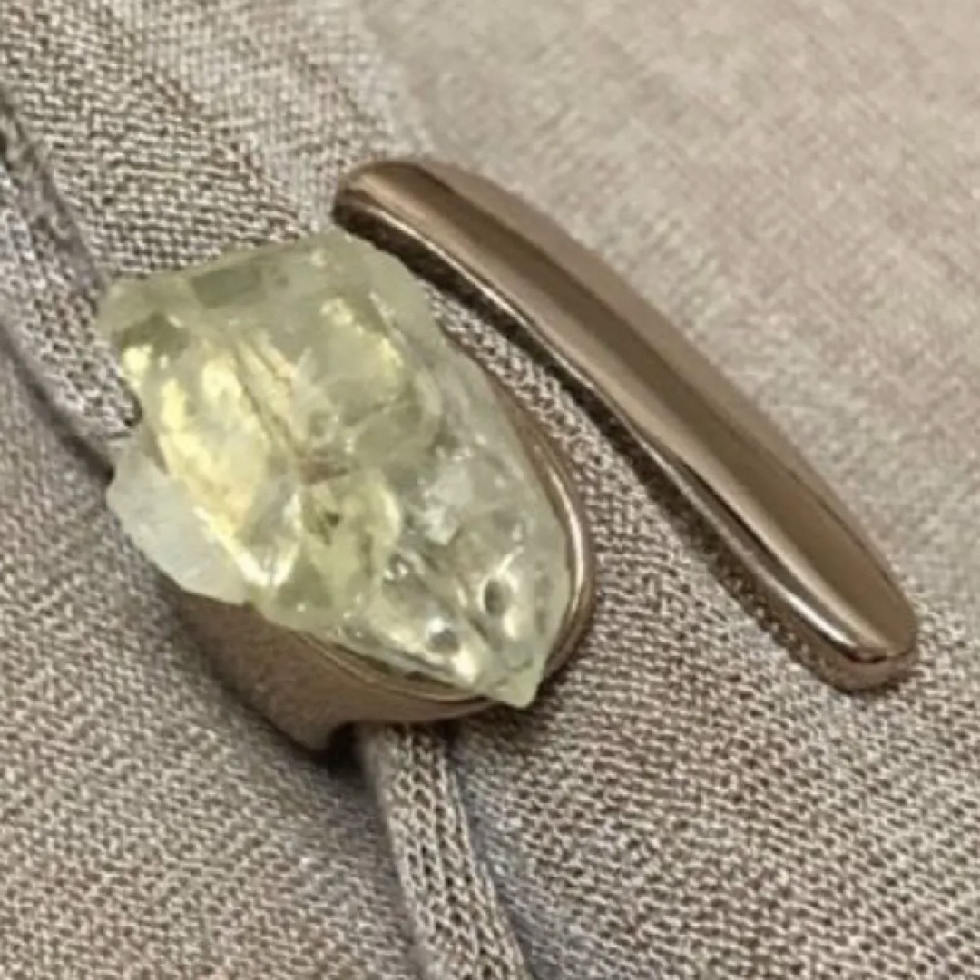 ⑥鉱石風　デザイン　リング　指輪　ボリューム　鉱物女子　モチーフ レディースのアクセサリー(リング(指輪))の商品写真