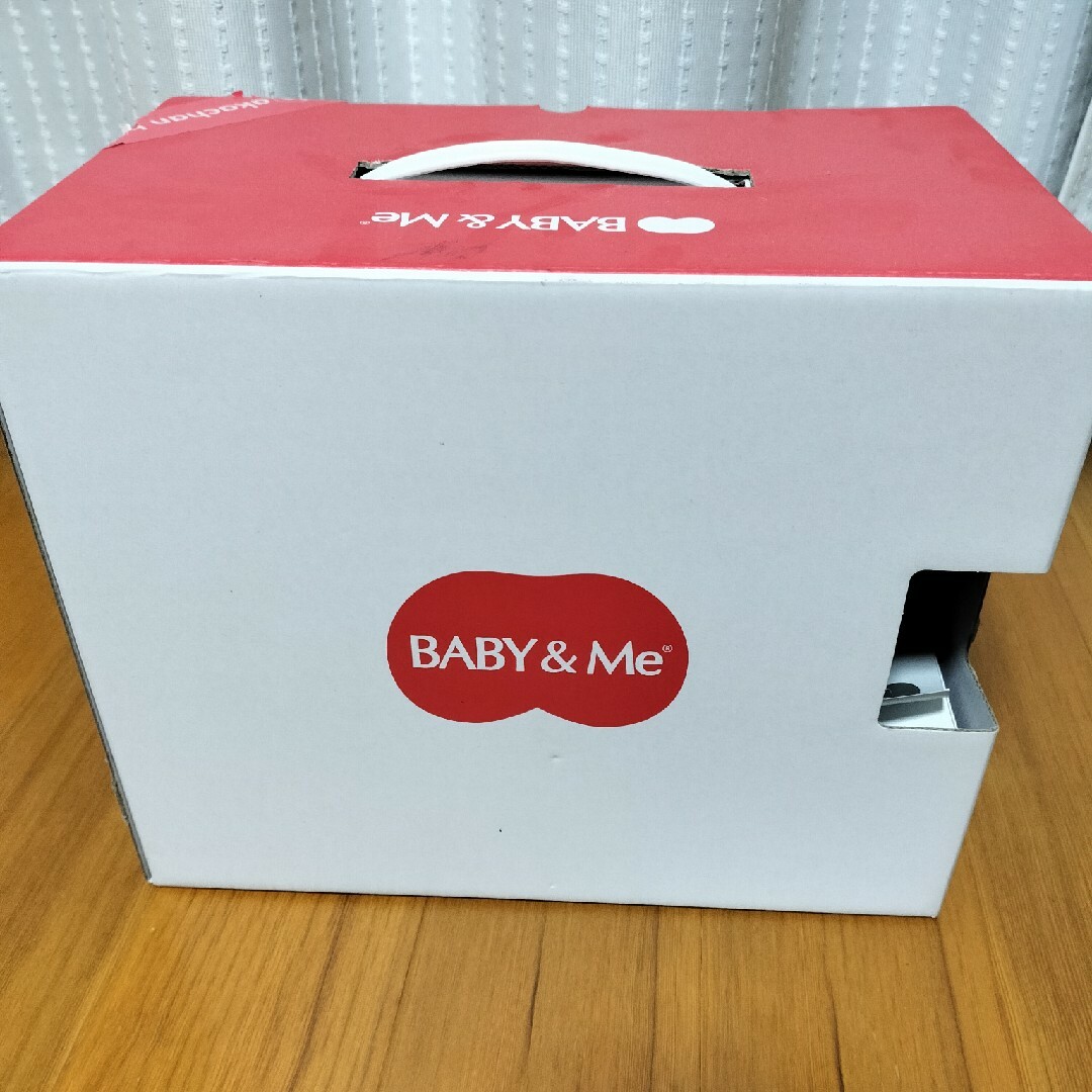 BABY＆Me ONE S LIGHT ヒップシートキャリア ネイビー キッズ/ベビー/マタニティの外出/移動用品(抱っこひも/おんぶひも)の商品写真