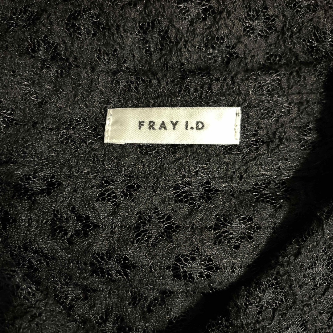 FRAY I.D(フレイアイディー)のFRAY I.D  シュリンクレースシャツ レディースのトップス(シャツ/ブラウス(長袖/七分))の商品写真