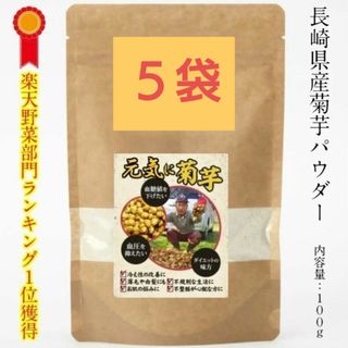 菊芋(きくいも)パウダー 500g  (100g×5袋) 長崎県産(野菜)