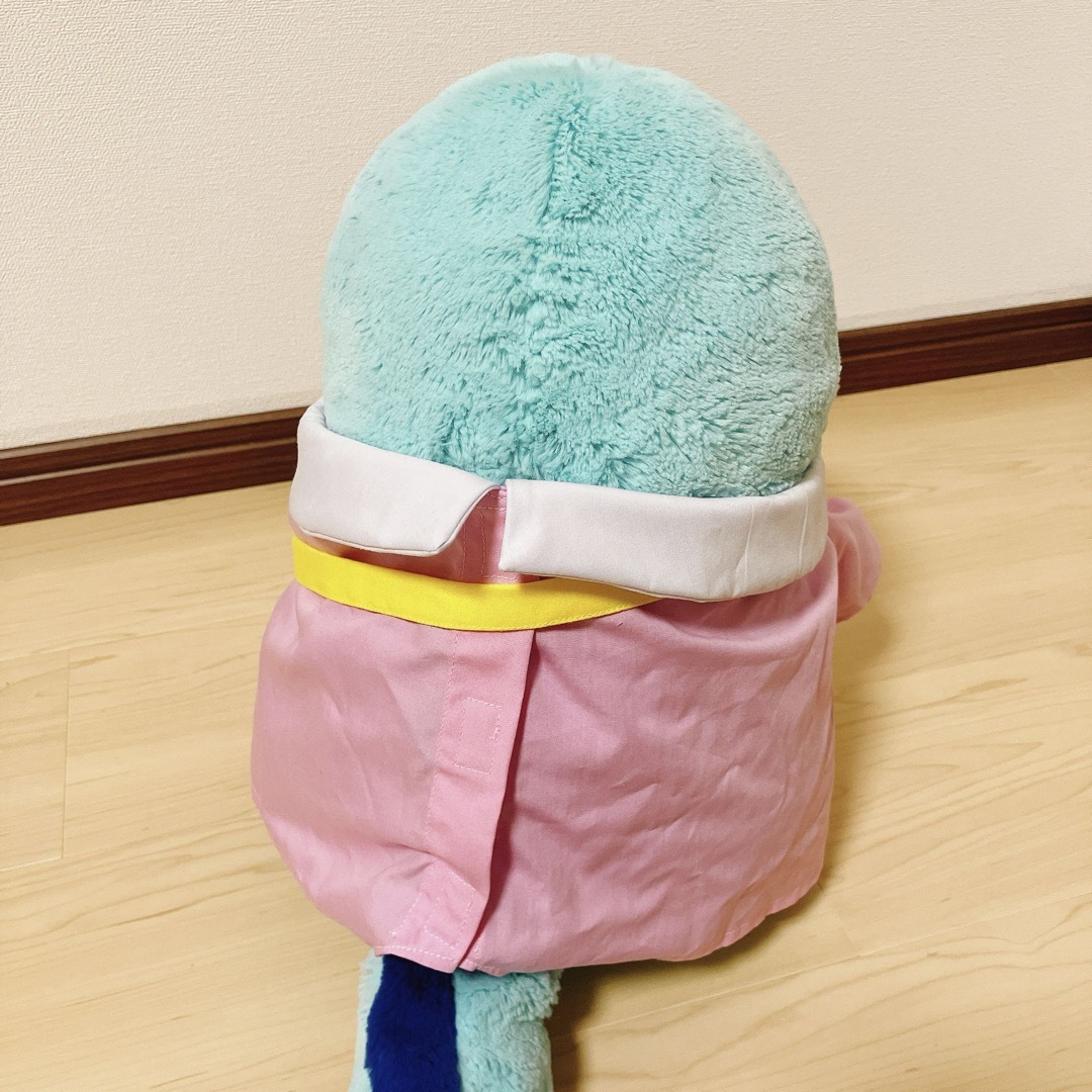 【チェル様専用】ふわふわヌオー 幼稚園に行くだぬセット ピンク ハンドメイドのぬいぐるみ/人形(ぬいぐるみ)の商品写真