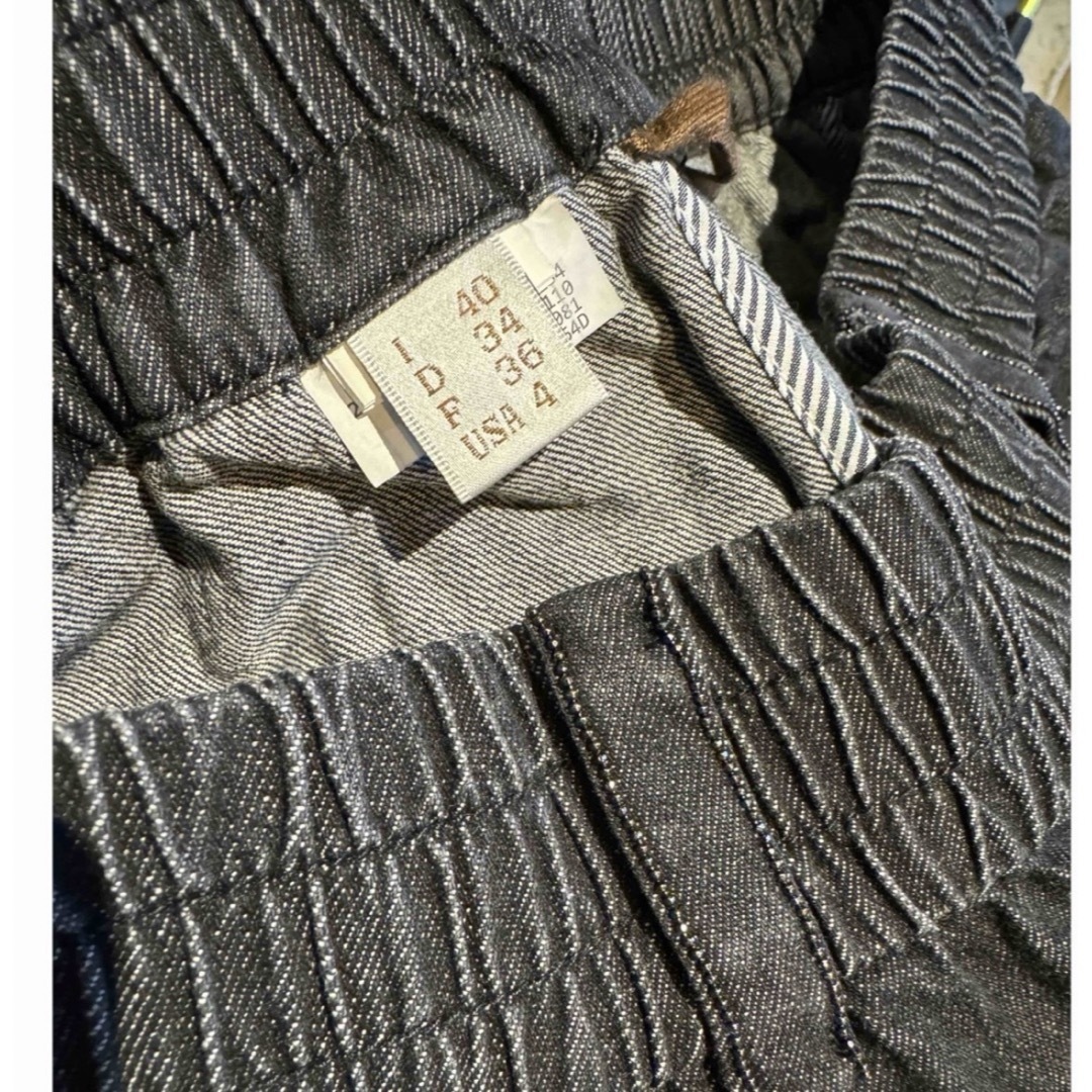 BRUNELLO CUCINELLI(ブルネロクチネリ)のブルネロクチネリ デニムパンツ ブラック サイズ40 レディースのパンツ(デニム/ジーンズ)の商品写真