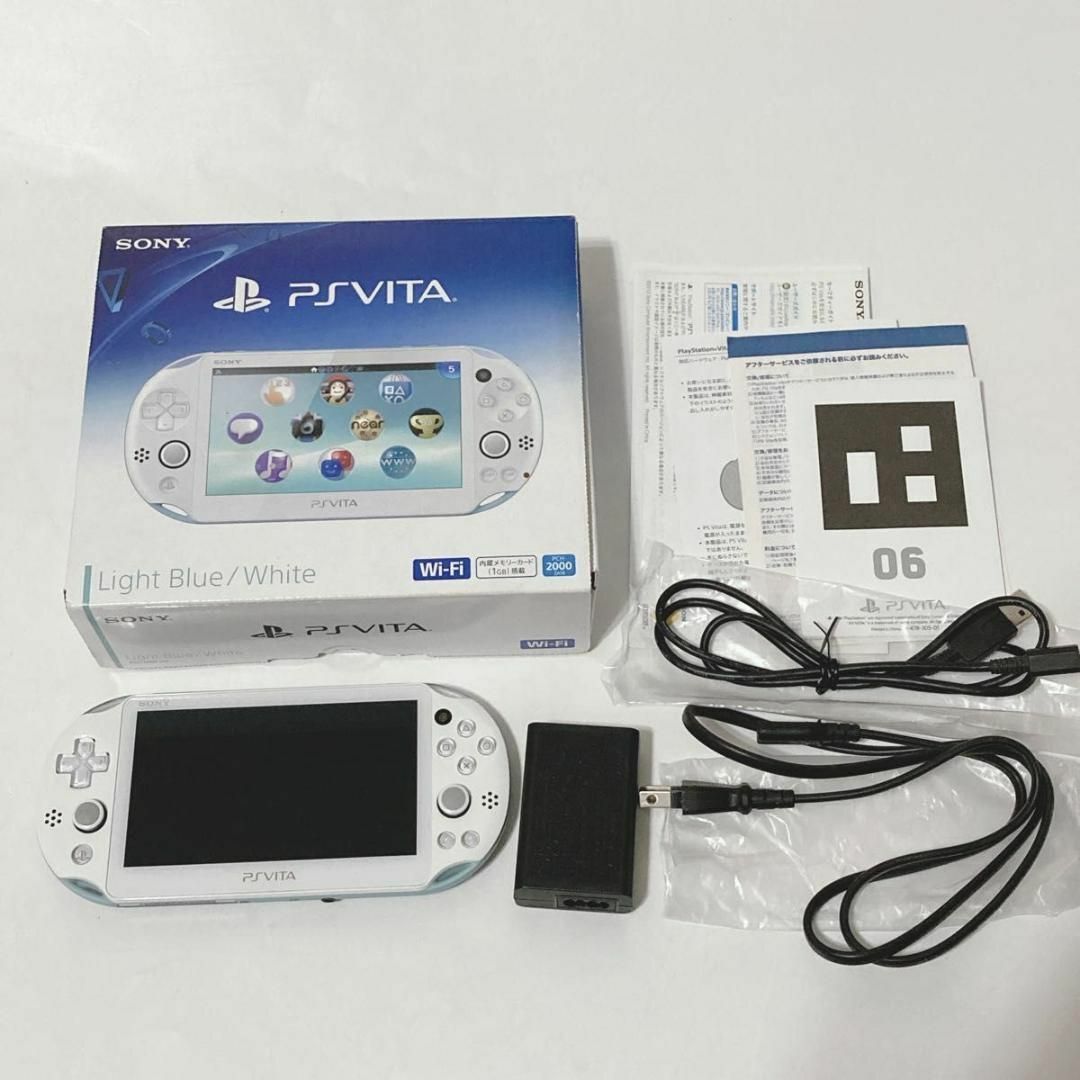 PlayStation Vita(プレイステーションヴィータ)の液晶美品♪ PlayStationVita PCH-2000 ZA14 エンタメ/ホビーのゲームソフト/ゲーム機本体(携帯用ゲーム機本体)の商品写真