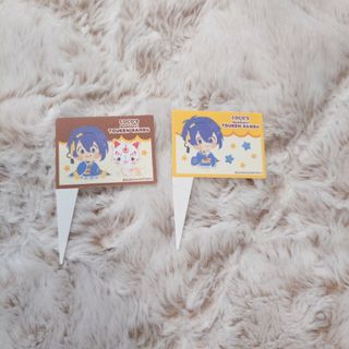 ココス×刀剣乱舞　ピック　三日月宗近2種(キャラクターグッズ)