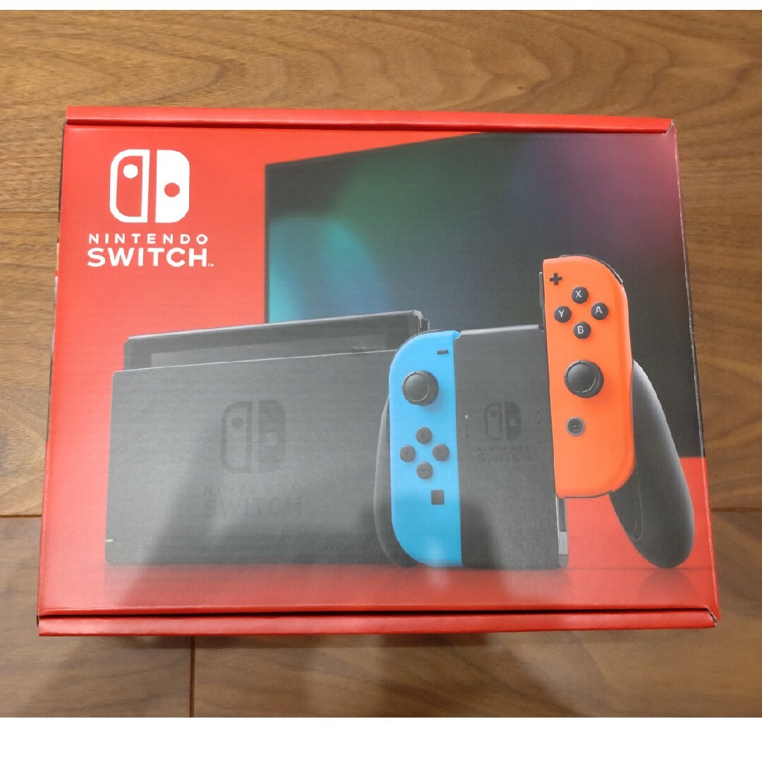 Nintendo Switch(ニンテンドースイッチ)のNintendo Switch Joy-Con(L) ネオンブルー/(R) ネ… エンタメ/ホビーのゲームソフト/ゲーム機本体(家庭用ゲーム機本体)の商品写真