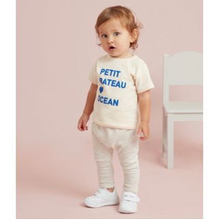 プチバトー(PETIT BATEAU)の新品 プチバトー 半袖Tシャツ 36M 90 95 100(Tシャツ/カットソー)