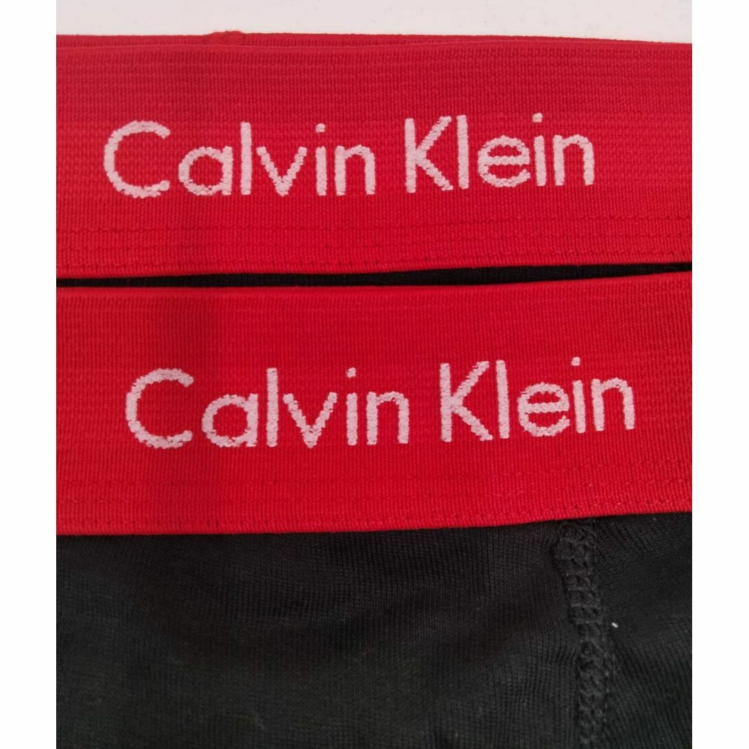 Calvin Klein(カルバンクライン)の【Lサイズ】カルバンクライン ボクサーブリーフ レッド 2枚組 NB1429 メンズのアンダーウェア(ボクサーパンツ)の商品写真