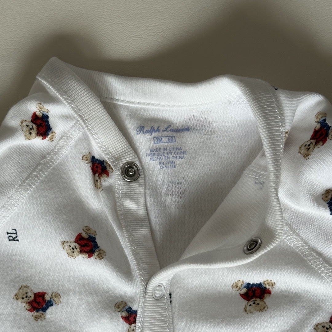Ralph Lauren(ラルフローレン)のラルフローレン　ロンパース 60 3M キッズ/ベビー/マタニティのベビー服(~85cm)(ロンパース)の商品写真