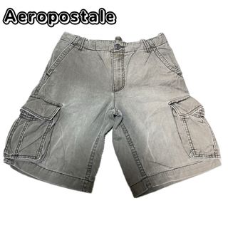 エアロポステール(AEROPOSTALE)のエアロポステール　カーゴパンツ　ショートパンツ　w43 グレー(ショートパンツ)