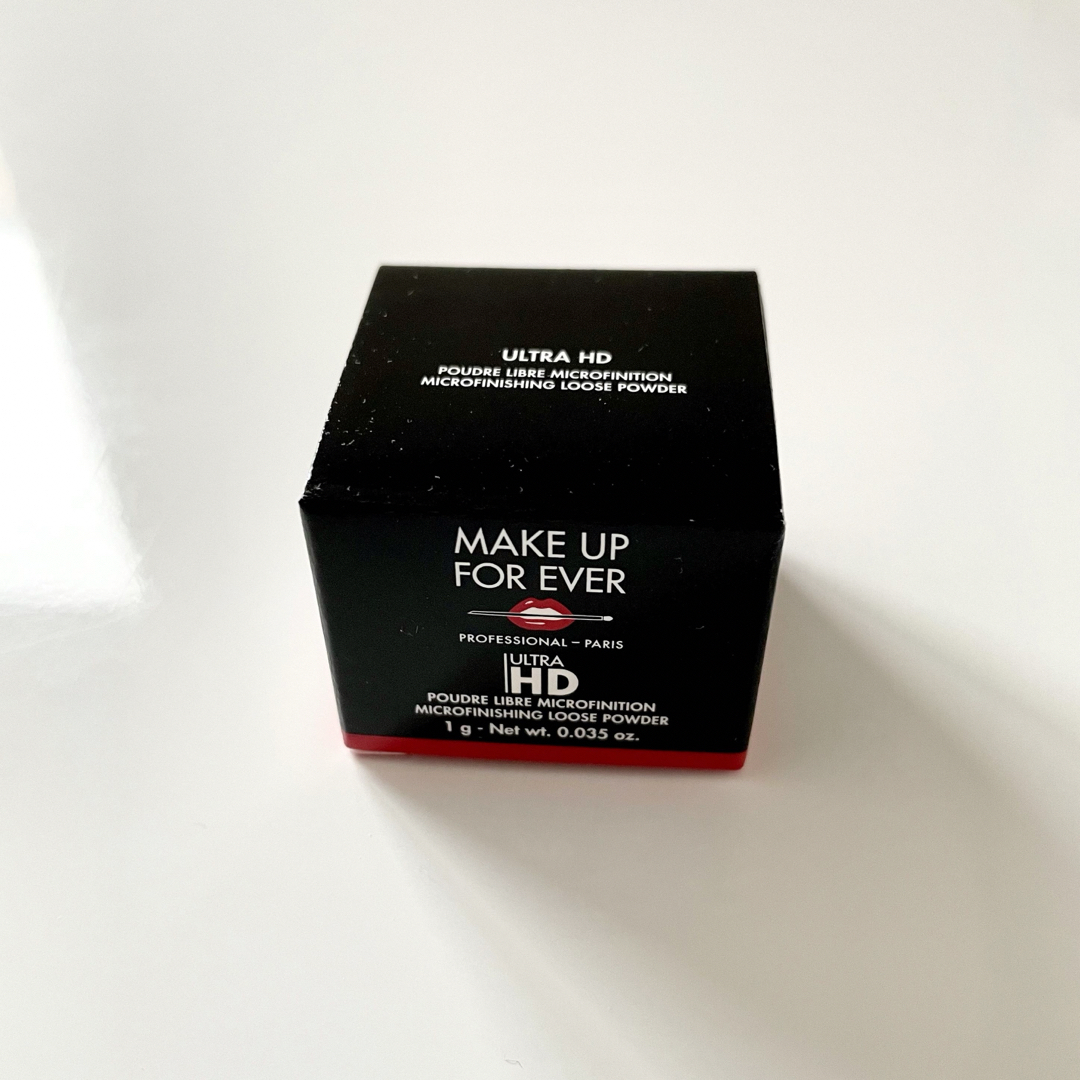 MAKE UP FOR EVER(メイクアップフォーエバー)の【新品未使用 メイクアップフォーエバー ウルトラHD ルースパウダー サンプル】 コスメ/美容のベースメイク/化粧品(フェイスパウダー)の商品写真