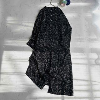 アンティカ(antiqua)のpatterntorso カラフルドット バンドカラーワンピース プルオーバー(ロングワンピース/マキシワンピース)