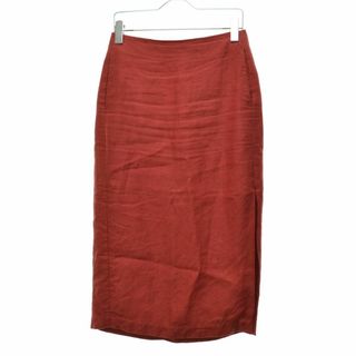 【AURALEE】LINEN GABARDINE SLIT SKIRT(ロングスカート)