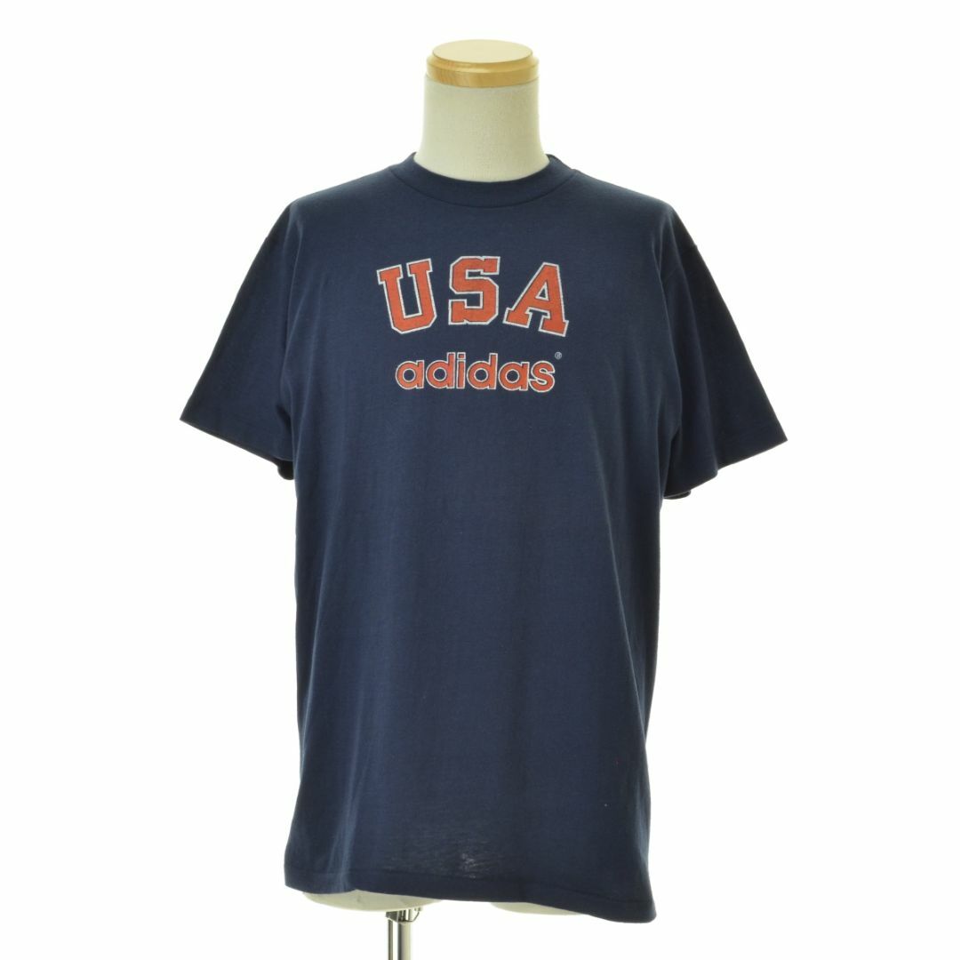 adidas - 【ADIDAS】80s USA製 ロゴプリント半袖Tシャツの通販 adidas - 【ADIDAS】80s USA製 ロゴプリント半袖Tシャツの通販