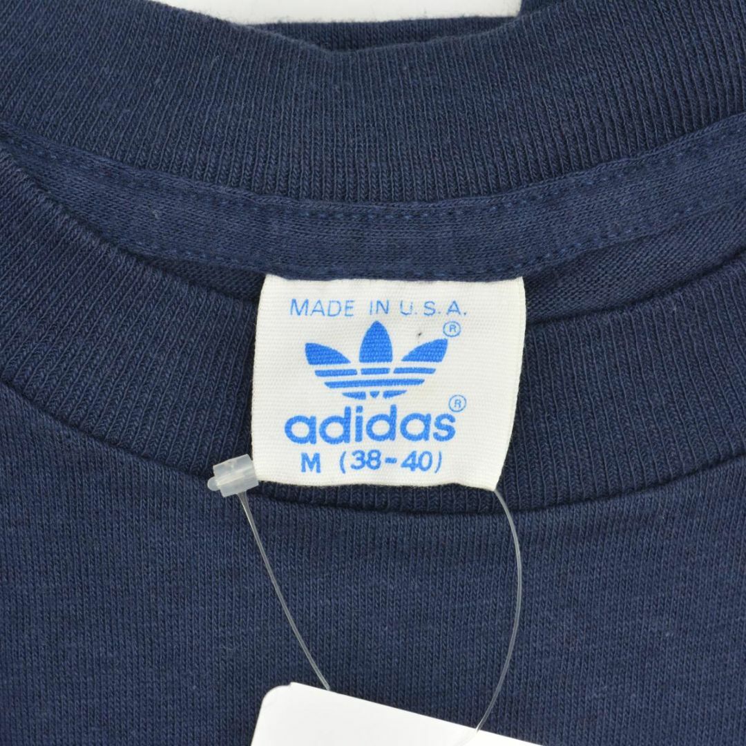 adidas - 【ADIDAS】80s USA製 ロゴプリント半袖Tシャツの通販 adidas - 【ADIDAS】80s USA製 ロゴプリント半袖Tシャツの通販