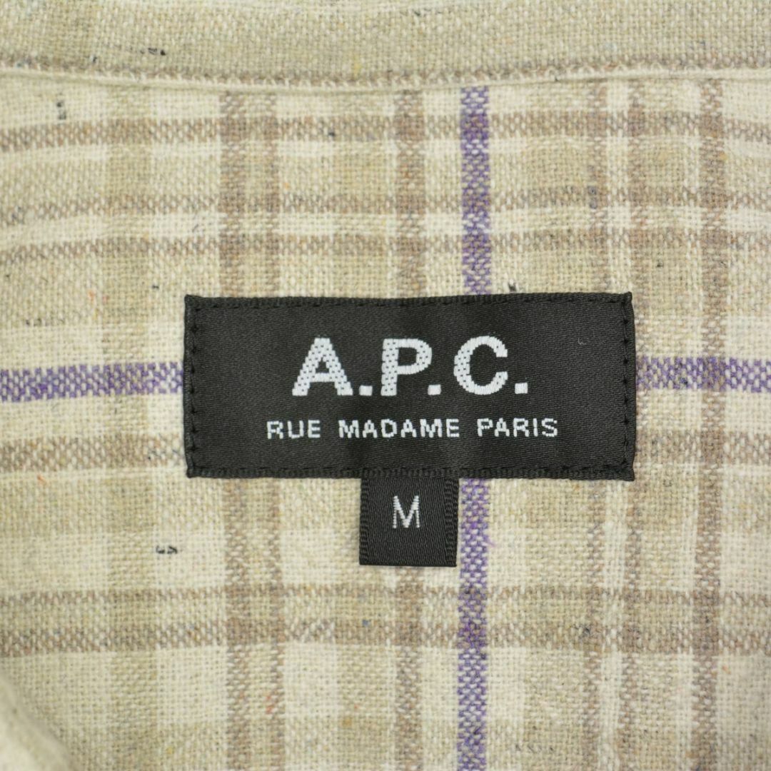 A.P.C(アーペーセー)の【APC】24223-1-72891 チェック長袖シャツ メンズのトップス(シャツ)の商品写真