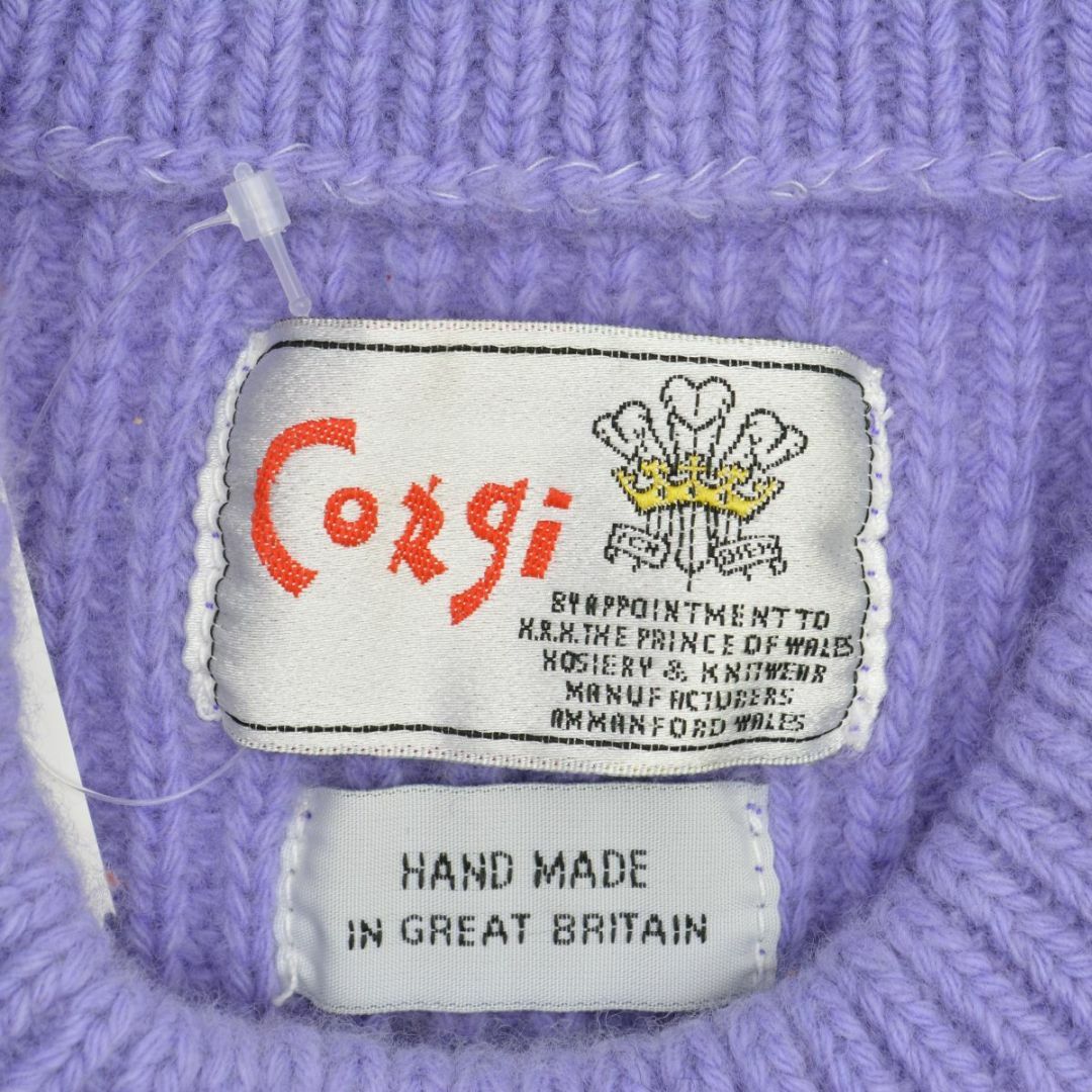 CORGI(コーギ)の【CORGI】クルーネック長袖ニットセーター メンズのトップス(ニット/セーター)の商品写真