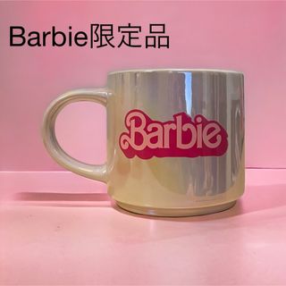 バービー(Barbie)の【限定】Barbie💜マグカップ(グラス/カップ)