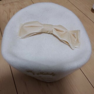 サンリオ(サンリオ)の未使用タグ付き　 m♡petit 青木美沙子 マイメロ リボン付き ベレー帽(ハンチング/ベレー帽)
