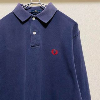 FRED PERRY - 70〜80年代ビンテージ　FRED PERRY 月桂樹ロゴボロポロシャツ