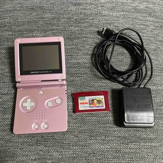 ゲームボーイアドバンス(ゲームボーイアドバンス)のゲームボーイSP AGS-001とゼルダの伝説1(携帯用ゲーム機本体)