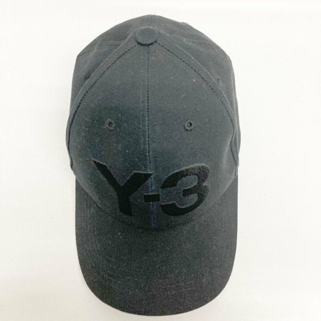 Y-3(ワイスリー)の★Y-3 ワイスリー ロゴ刺繍 キャップ ブラック size58cm メンズの帽子(キャップ)の商品写真