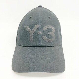 ワイスリー(Y-3)の★Y-3 ワイスリー ロゴ刺繍 キャップ ブラック size58cm(キャップ)