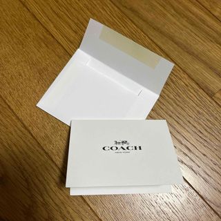 コーチ(COACH)のコーチ　coach メッセージカード(カード/レター/ラッピング)