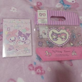 マイメロディ(マイメロディ)のマイメロディ My Melody スケジュール帳 底マチハンドルバッグ セット(カレンダー/スケジュール)