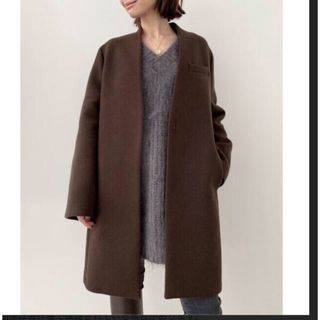 アパルトモンドゥーズィエムクラス(L'Appartement DEUXIEME CLASSE)の'Appartement  No Collar Chester Coat(ロングコート)