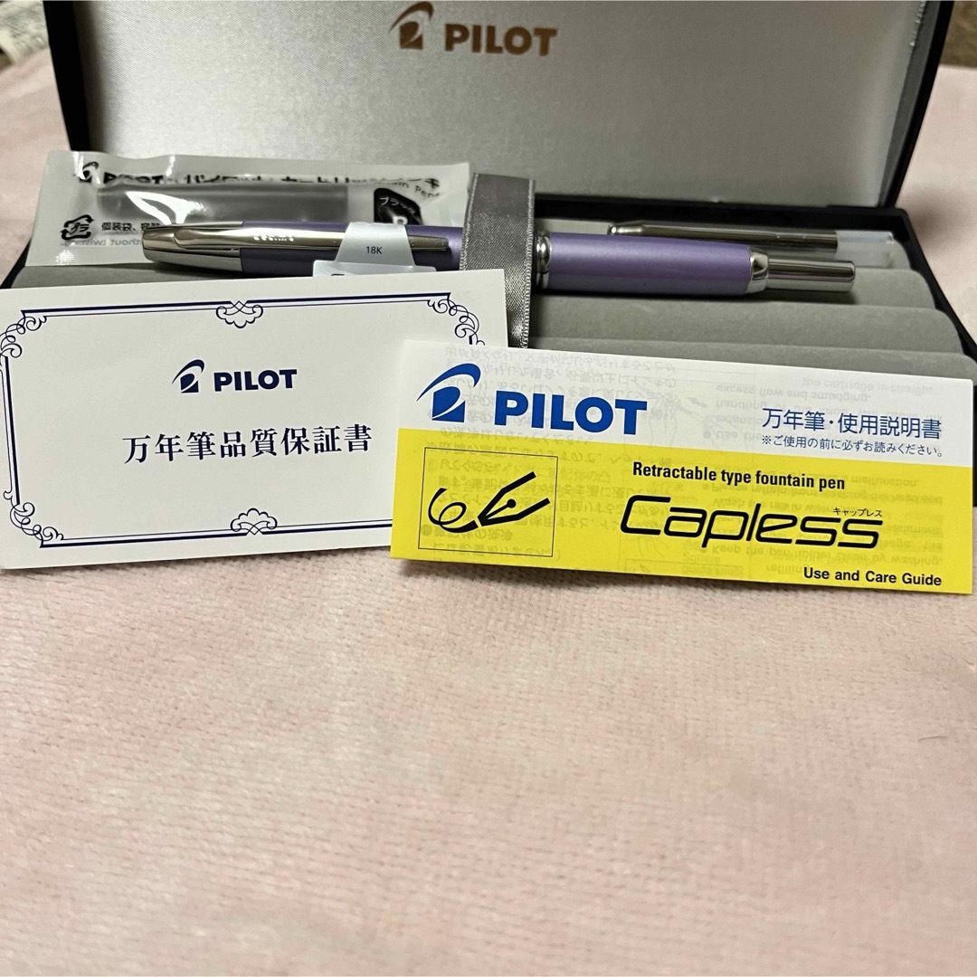 PILOT(パイロット)のPILOT★キャップレスデシモ★EFニブ インテリア/住まい/日用品の文房具(ペン/マーカー)の商品写真