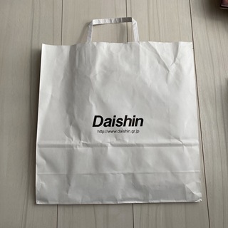 大進　ダイシン　daishin ショップ袋　ショッパー　紙袋　ギフト　プレゼント(ショップ袋)