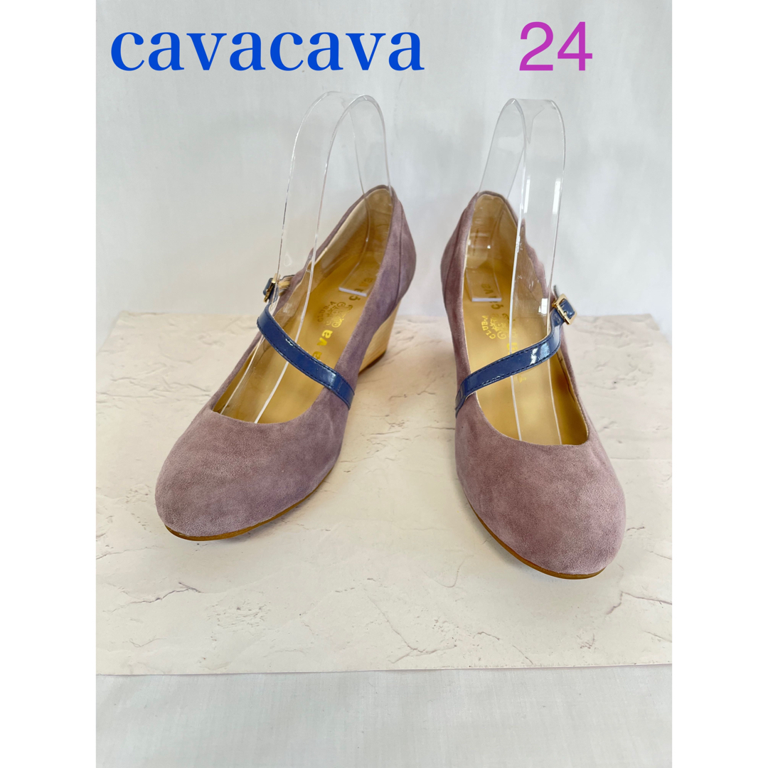 cavacava(サヴァサヴァ)のcavacava サヴァサヴァ　24  サンダル　ウェッジソール レディースの靴/シューズ(サンダル)の商品写真