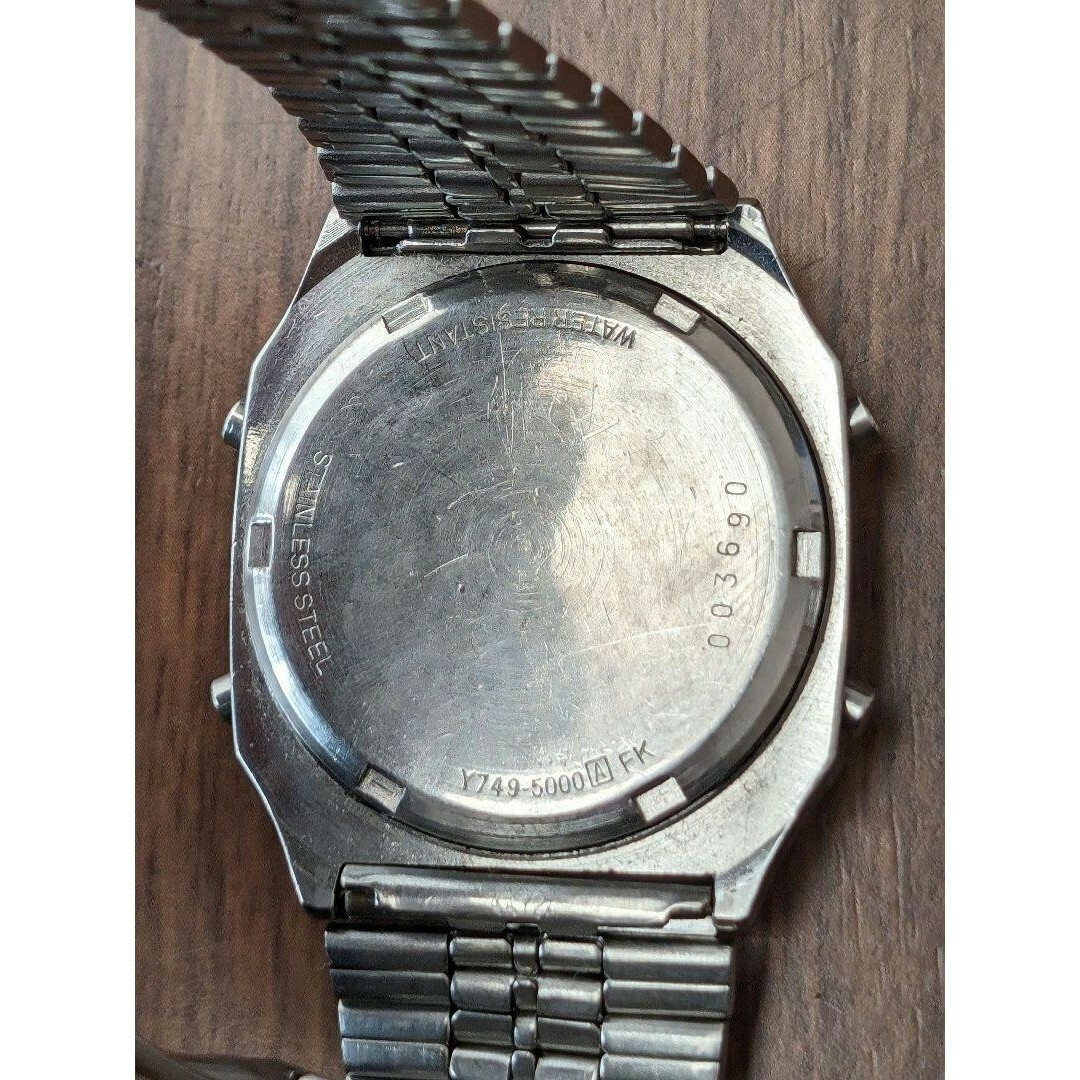 SEIKO - SEIKO ALBA Y749-5000 デジタル アラームクロノグラフの SEIKO - SEIKO ALBA Y749-5000 デジタル アラームクロノグラフの