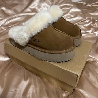 アグ(UGG)のUGG ムートンスリッパ(スリッポン/モカシン)