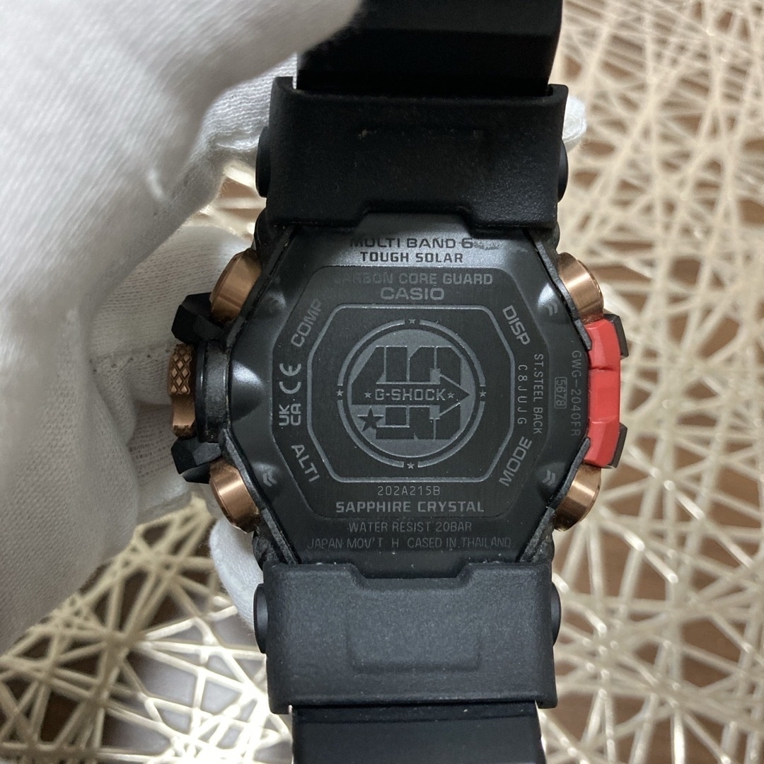 G-SHOCK(ジーショック)の《3/22まで出品》CKMUDMASTERGWG-2040FR-1AJR メンズの時計(腕時計(アナログ))の商品写真