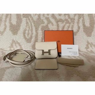 エルメス(Hermes)の専用◆未使用◆ Hermes エルメス コンスタンス スリム ナタ ストラップ付(ショルダーバッグ)