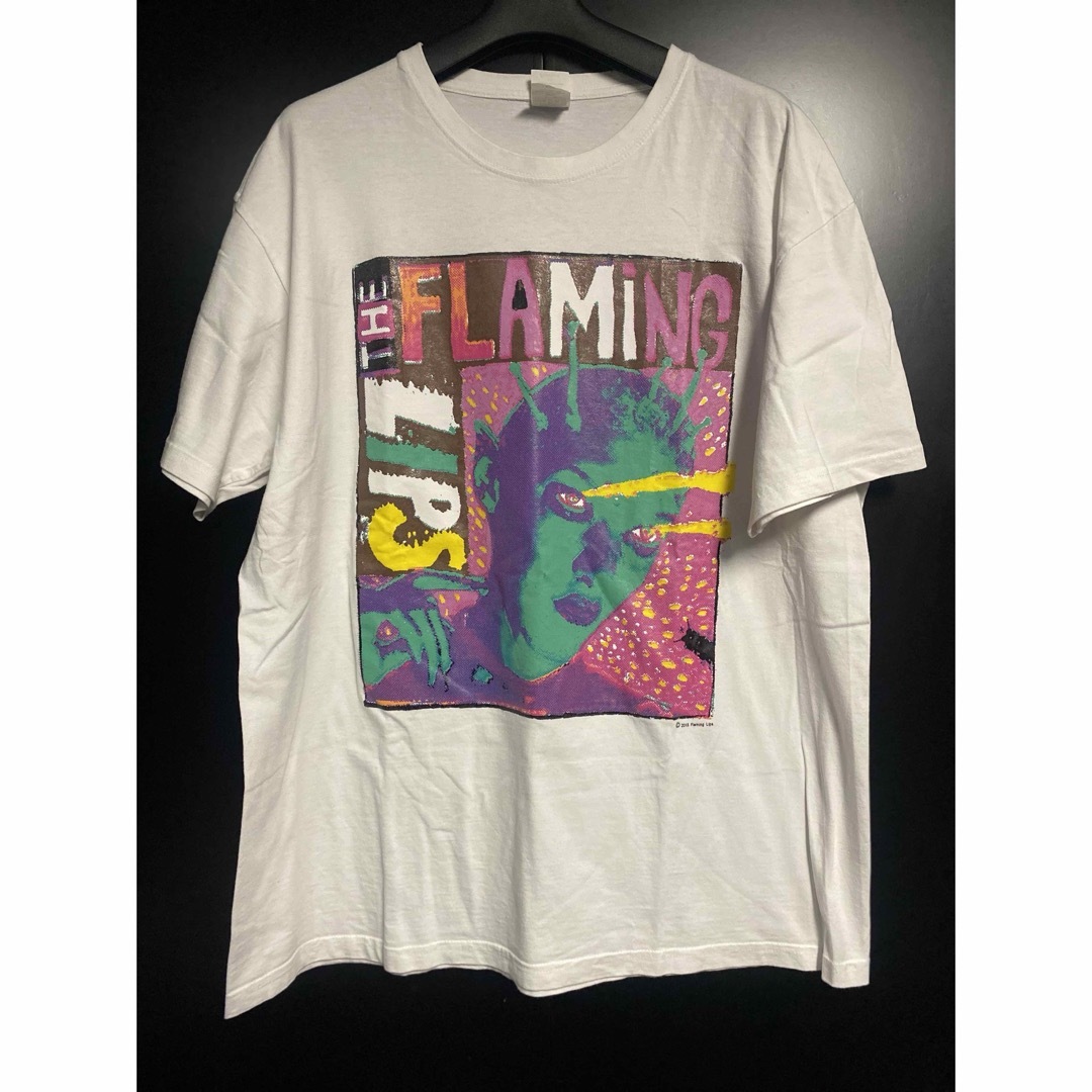 激レア THE FLAMING LIPS Tシャツ ヴィンテージ XL メンズのトップス(Tシャツ/カットソー(半袖/袖なし))の商品写真