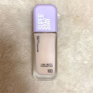 メイベリン(MAYBELLINE)のメイベリン SPステイ ルミマット リキッド ファンデーション N10(35ml(ファンデーション)