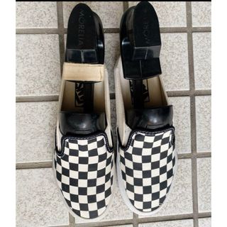 ヴァンズ(VANS)のバンズ スリッポン スニーカー チェッカー ミュール サン(スニーカー)