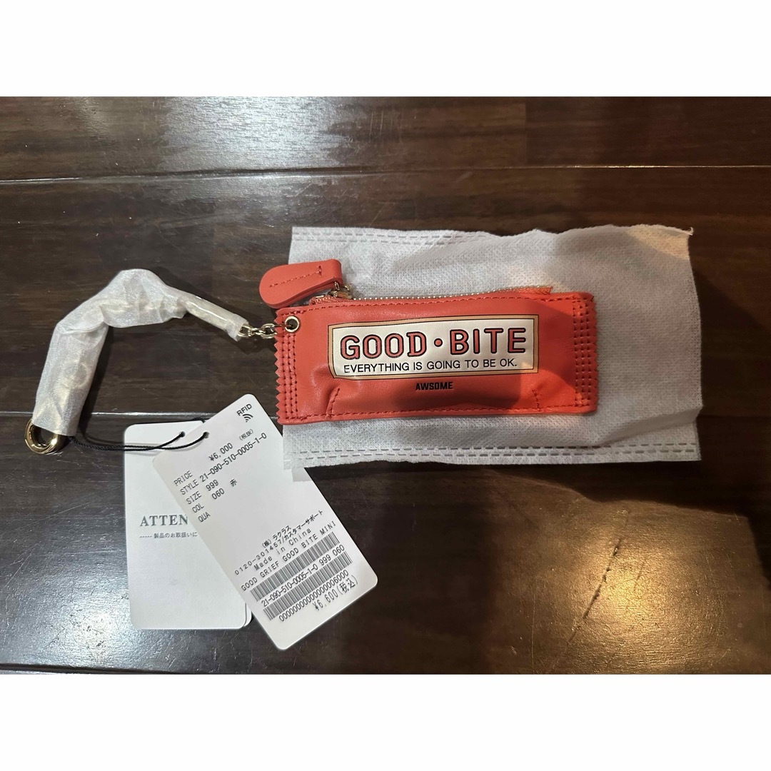 DEUXIEME CLASSE(ドゥーズィエムクラス)のGOOD GRIEF GOOD BITE MINI CASE  レディースのファッション小物(キーホルダー)の商品写真