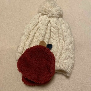 アカチャンホンポ(アカチャンホンポ)のさくらんぼの帽子　42-44cm 赤ちゃん本舗(帽子)