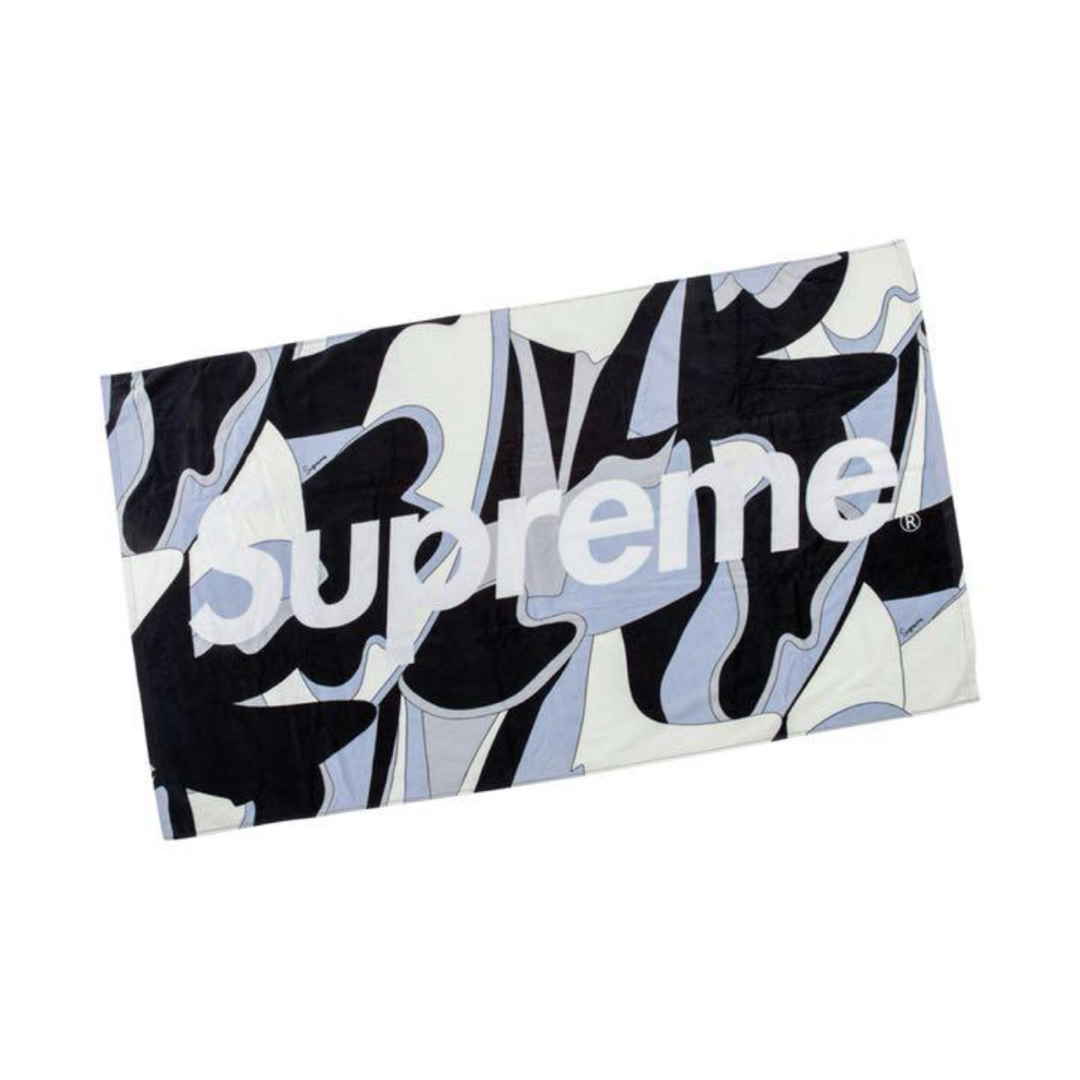 Supreme(シュプリーム)の【新品】Supreme Abstract Beach Towel In Grey インテリア/住まい/日用品の日用品/生活雑貨/旅行(タオル/バス用品)の商品写真