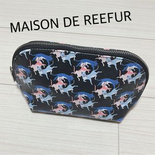 メゾンドリーファー(Maison de Reefur)のMAISON DE REEFUR ネコ 猫 ポーチ 総柄(ポーチ)