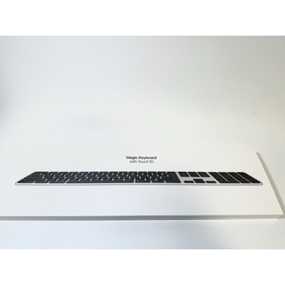 アップル(Apple)のAPPLE Magic Keyboard 日本語(JIS) ブラック MMMR3(PC周辺機器)