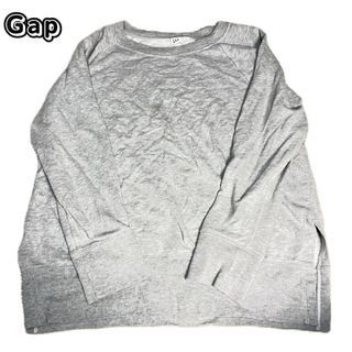 ギャップ(GAP)のギャップ　スウェット　長袖　M グレー(スウェット)