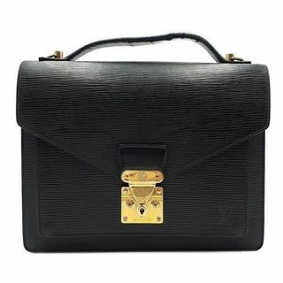 ルイヴィトン(LOUIS VUITTON)のルイヴィトン ハンドバッグ 鞄 M52122 モンソー エピ レザー ノワール(ハンドバッグ)